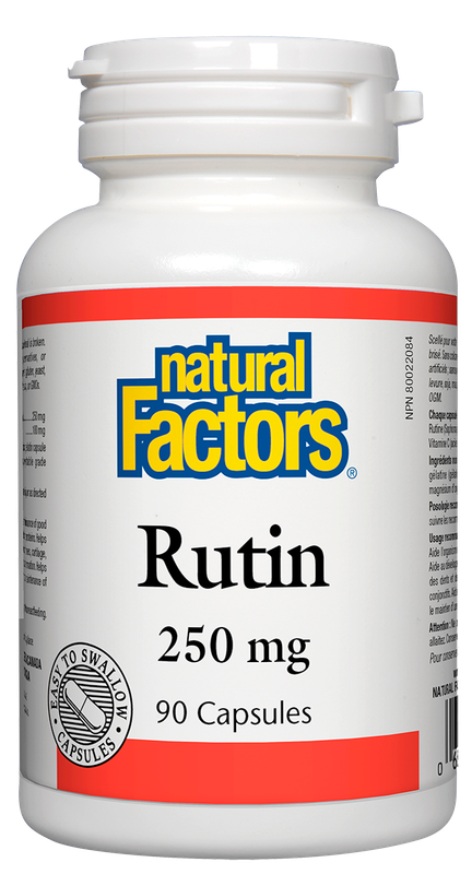 NATURAL FACTORS RUTIN 250MG 90 CAPS