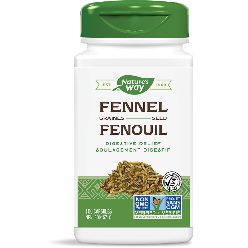 NATURE'S WAY FENNEL SEED 100 CAPS