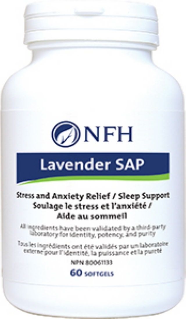 NFH LAVENDER SAP (80MG) 60 SOFTGELS