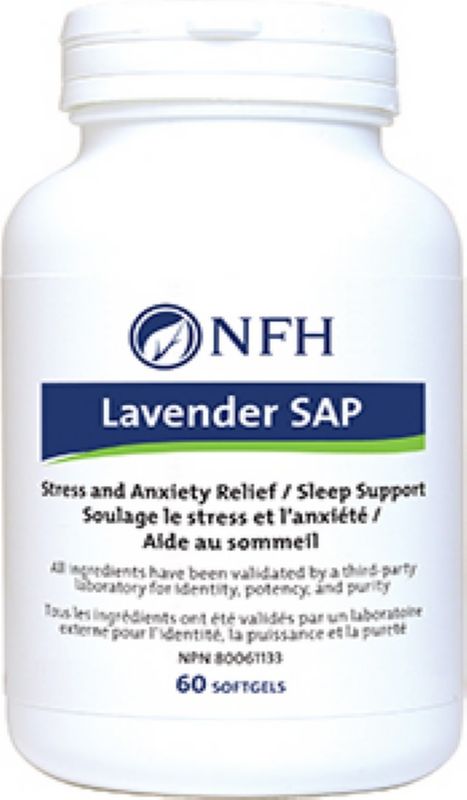 NFH LAVENDER SAP (80MG) 60 SOFTGELS
