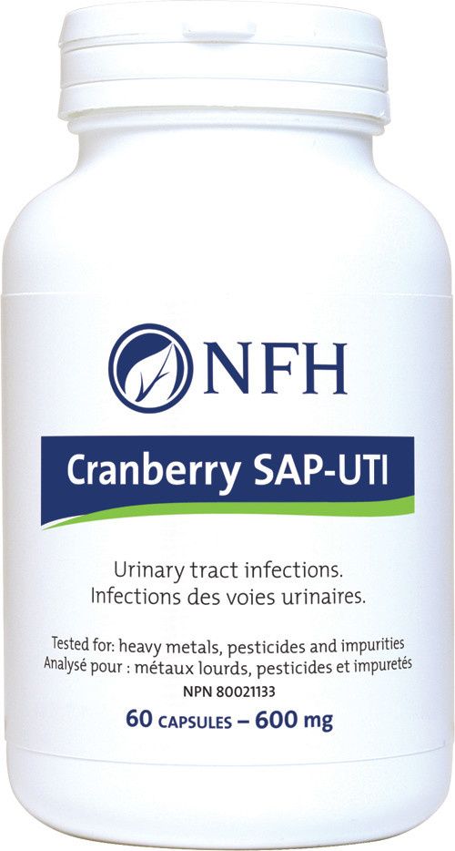 NFH CRANBERRY SAP-UTI (600MG) 60 VEGICAPS