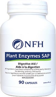 NFH PLANT ENZYMES SAP 90 VEGICAPS