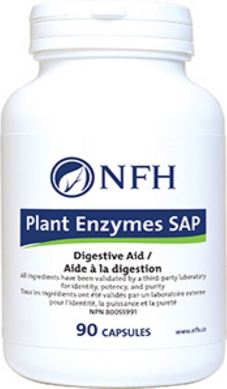 NFH PLANT ENZYMES SAP 90 VEGICAPS