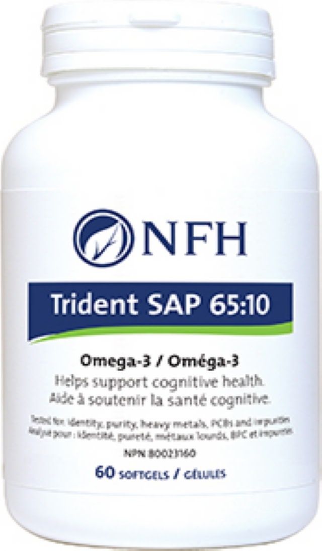 NFH TRIDENT SAP 65:10 60 SOFTGELS