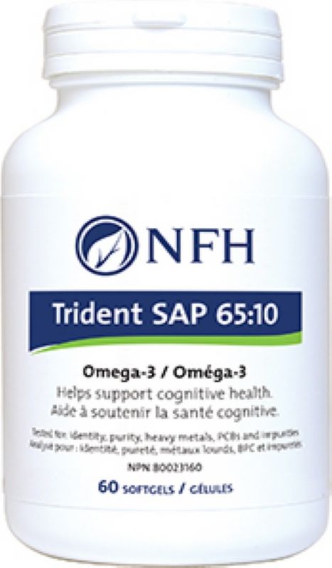 NFH TRIDENT SAP 65:10 60 SOFTGELS
