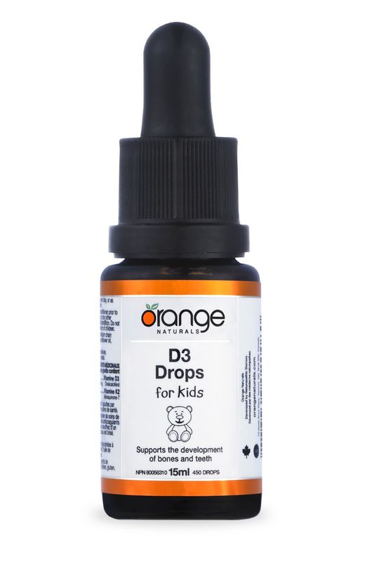 ORANGE D3 FOR KIDS 400IU ORANGE FLAVOUR MCT 15ML