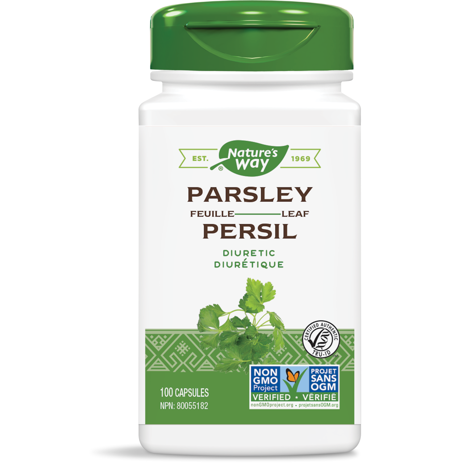 NATURE'S WAY PARSLEY LEAF 100 CAPS