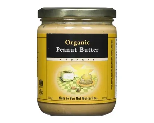NUTS TO YOU ORG PEANUT BUTTER CRUNCHY 500G