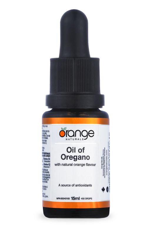 ORANGE OIL OF OREGANO MIN 75% CARVACROL, ORANGE MCT 15ML