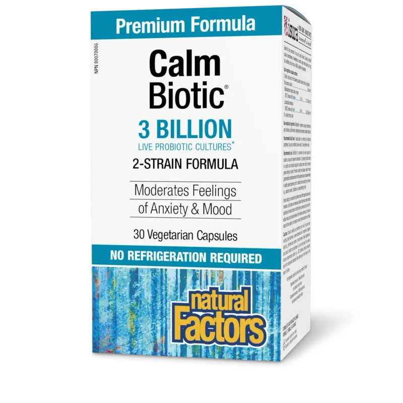 NATURAL FACTORS CALM BIOTIC (3 BILLION) 30 VEGICAPS
