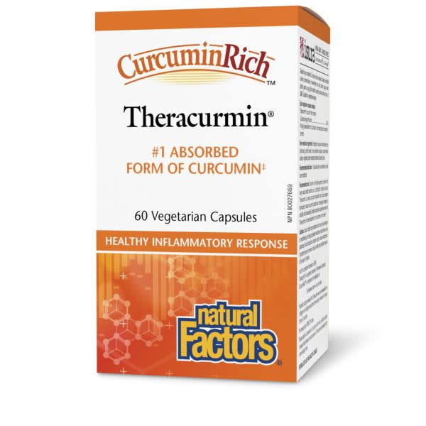 NATURAL FACTORS THERACURMIN (30MG) 60 VEGICAPS