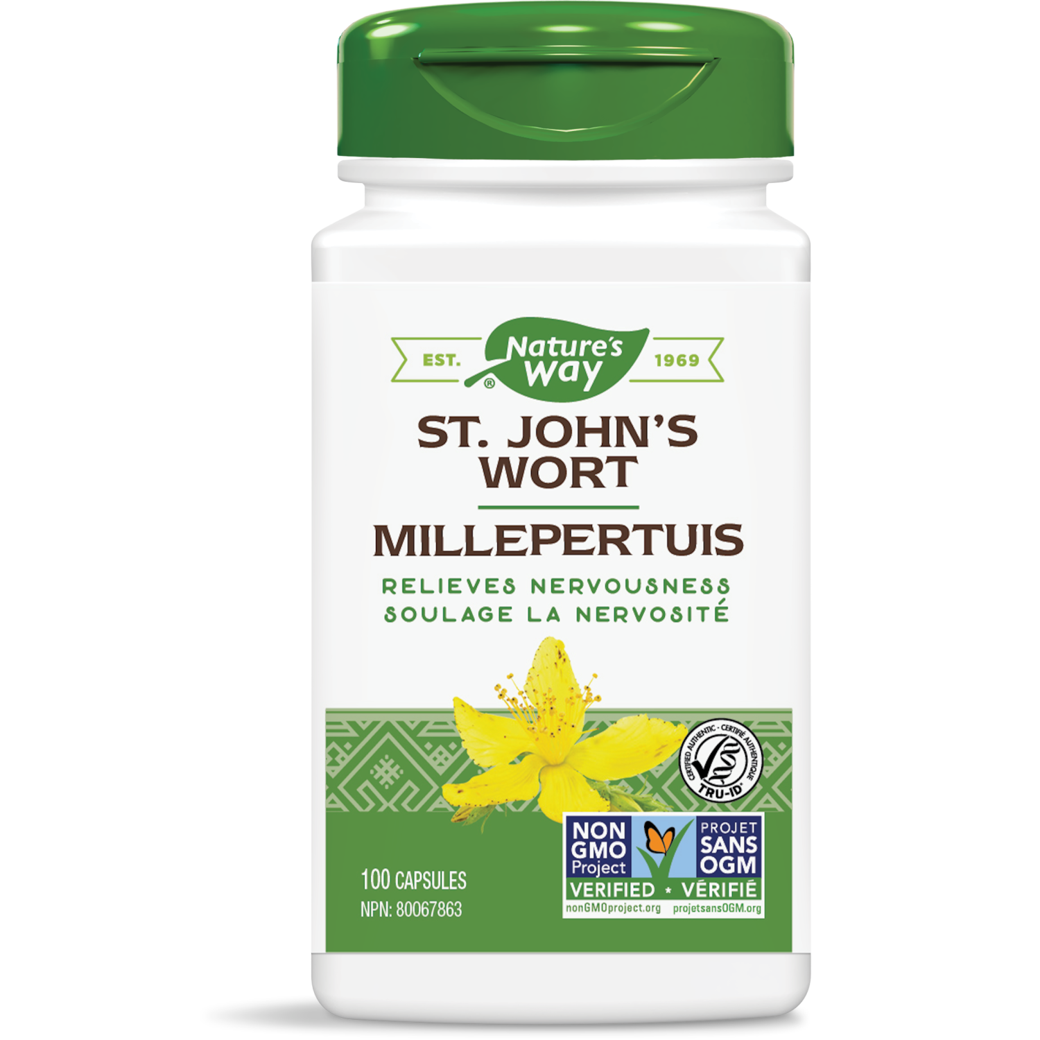 NATURE'S WAY ST JOHN'S WORT 100 CAPS