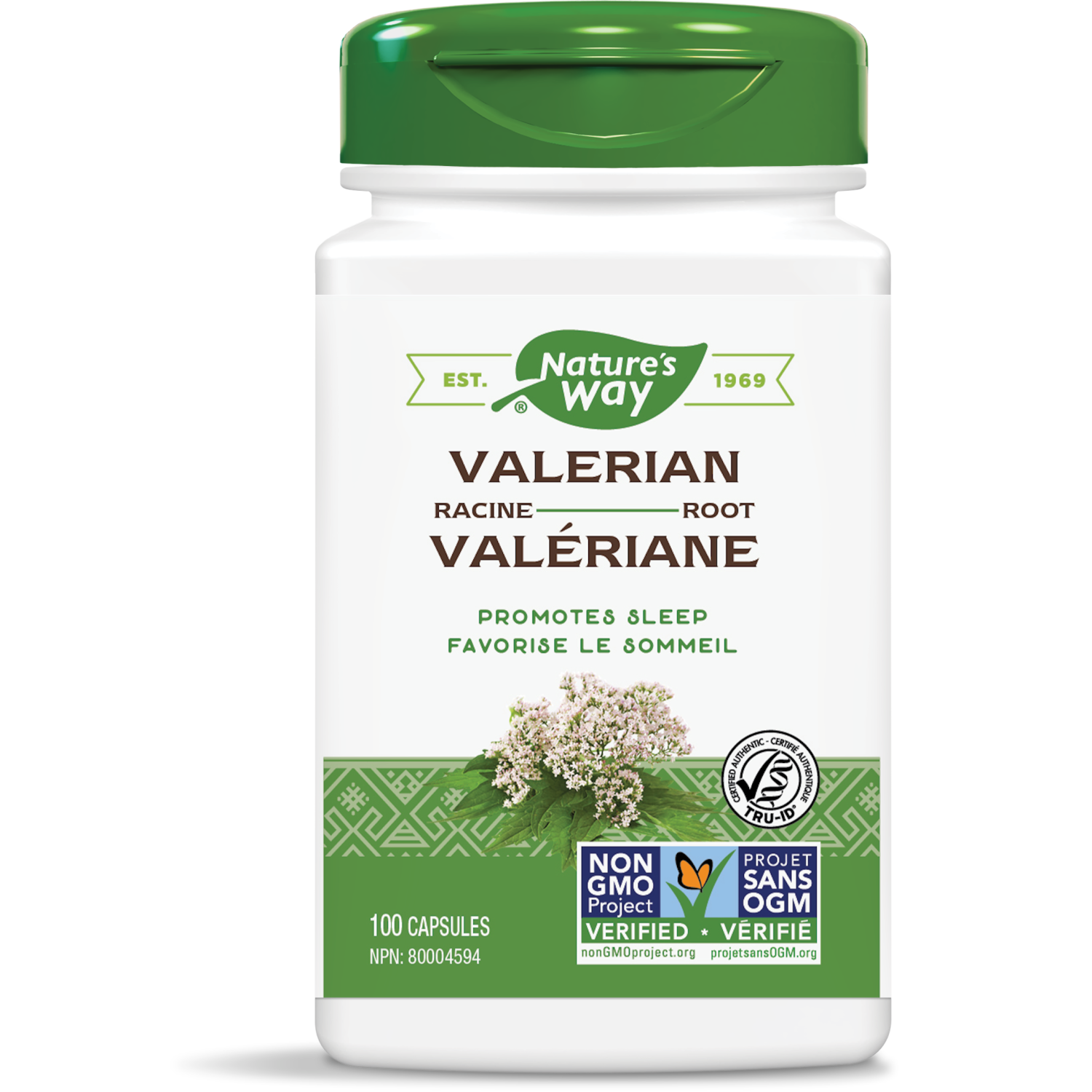 NATURE'S WAY VALERIAN ROOT 100 VEGICAPS