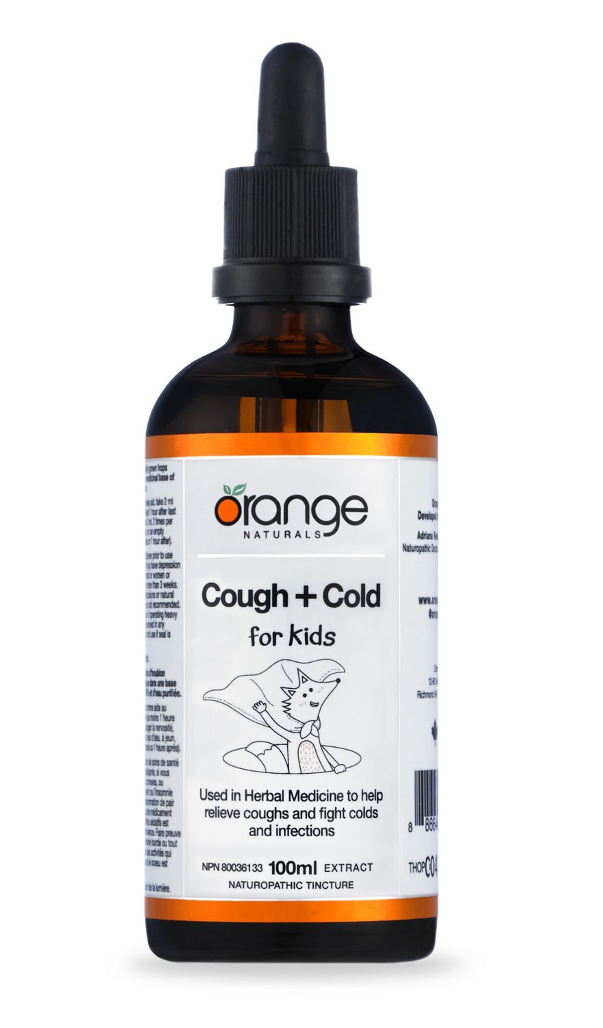 ORANGE COUGH + COLD (KIDS) TINCTURE 100ML