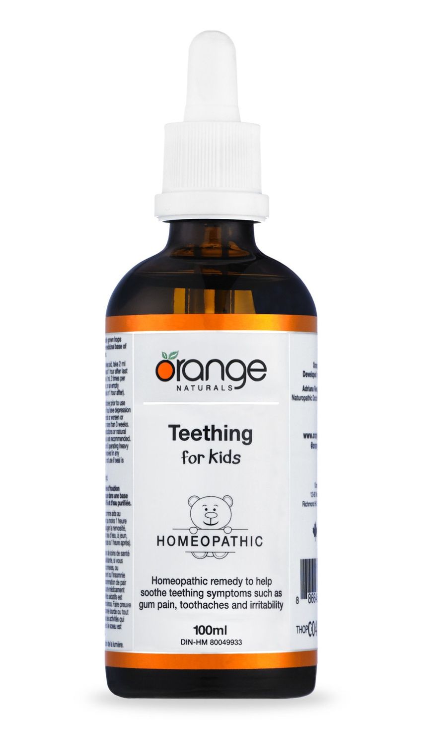 ORANGE TEETHING HOMEOPATHIC (KIDS) 100ML