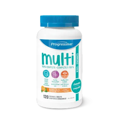 PROGRESSIVE MULTI FOR KIDS 120 CHEWABLES