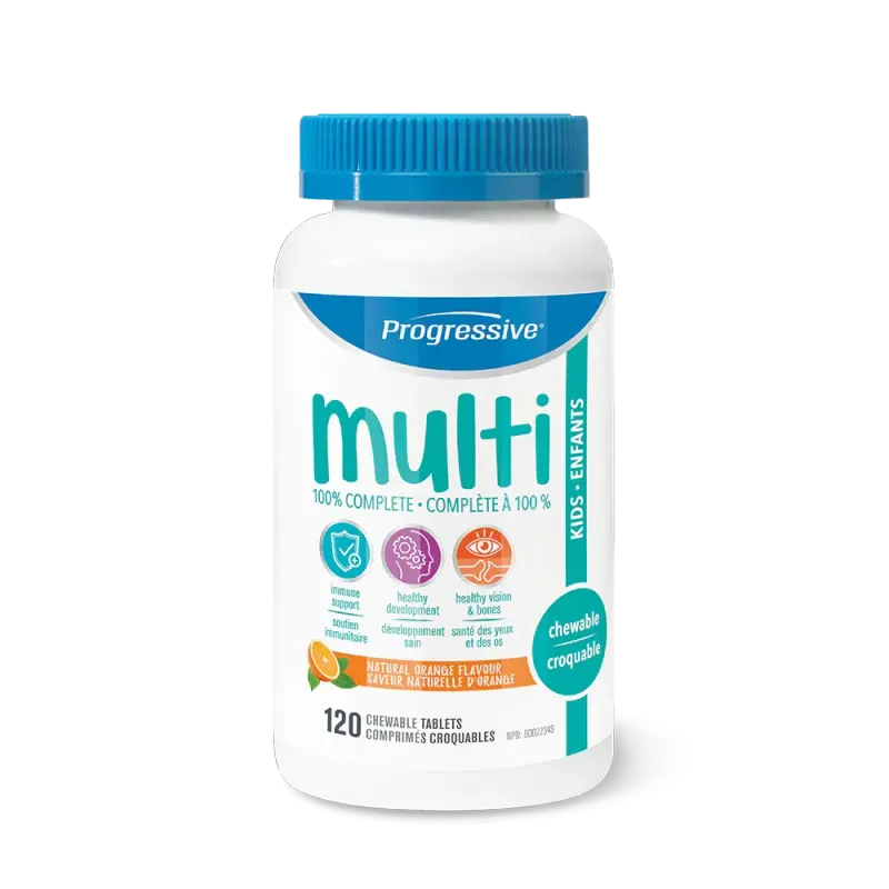 PROGRESSIVE MULTI FOR KIDS 120 CHEWABLES