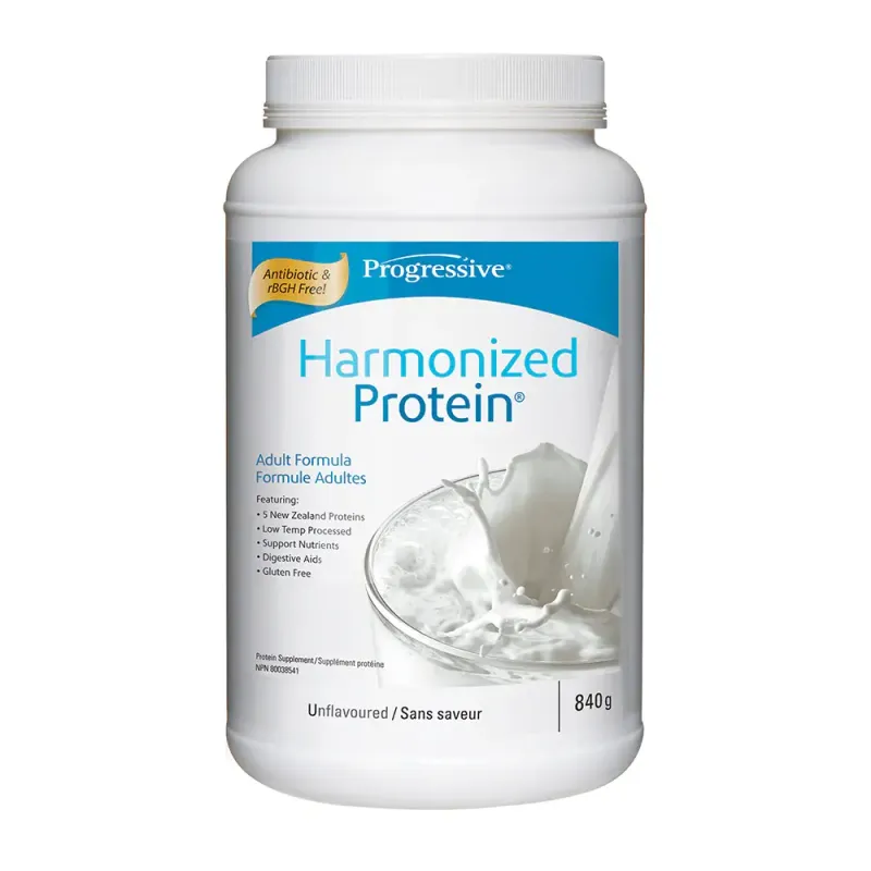 PROGRESSIVE HARMONIZED PROTEIN UNFLAVOURED 840G