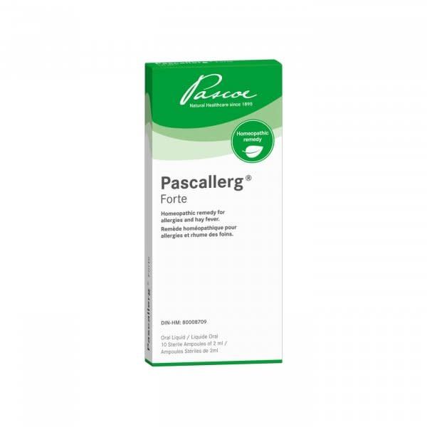 PASCOE PASCALLERG FORTE 10 AMPOULES