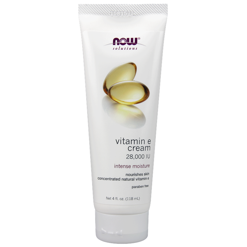 NOW VITAMIN E CREAM 28000 IU, 118ML