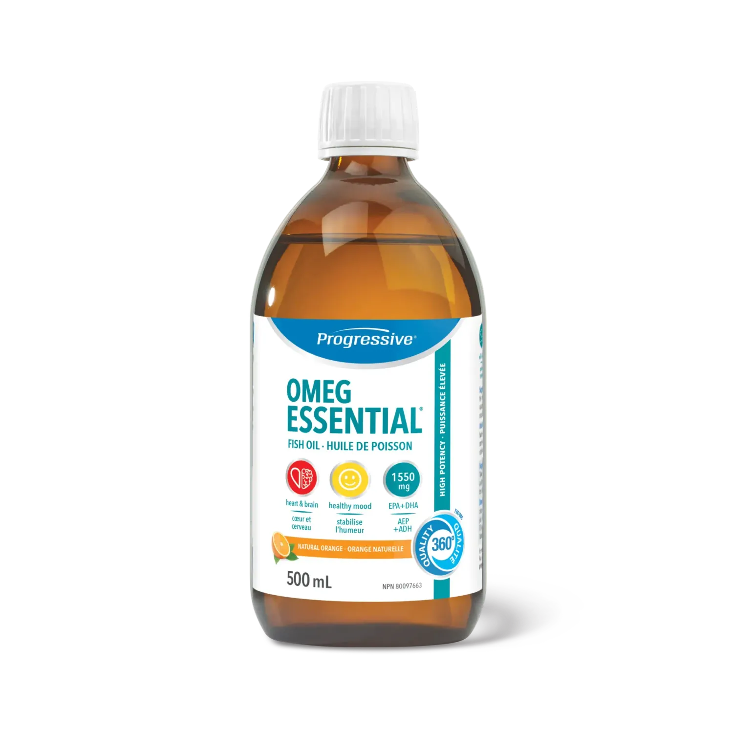 PROGRESSIVE OMEGESSENTIAL LIQUID 500ML