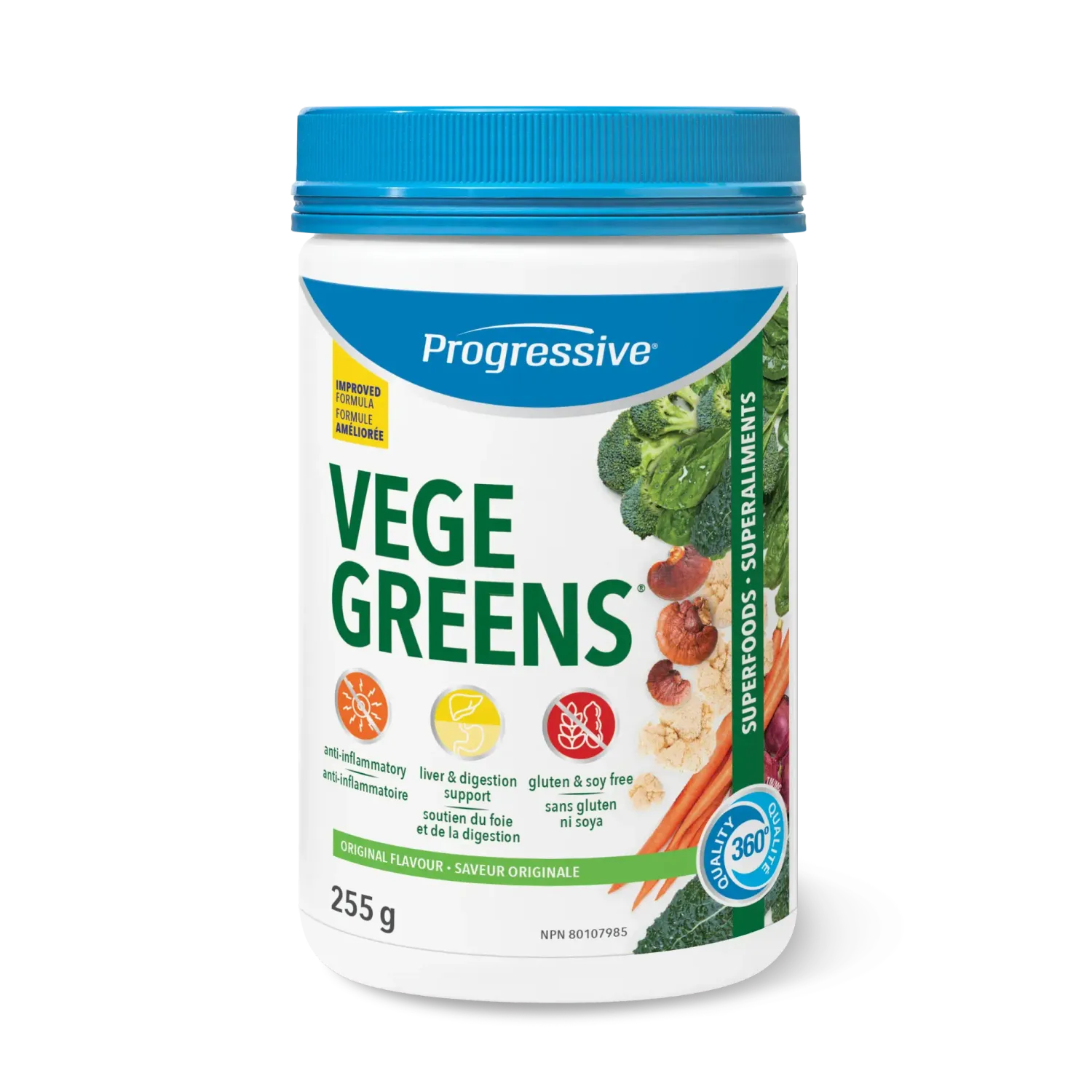 PROGRESSIVE VEGE GREENS 255G