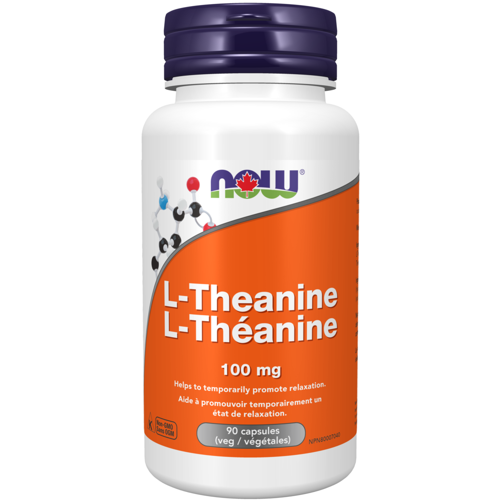 NOW L-THEANINE 100 MG, 90 CAPS