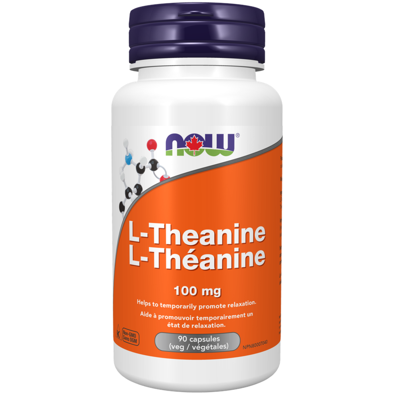 NOW L-THEANINE 100 MG, 90 CAPS