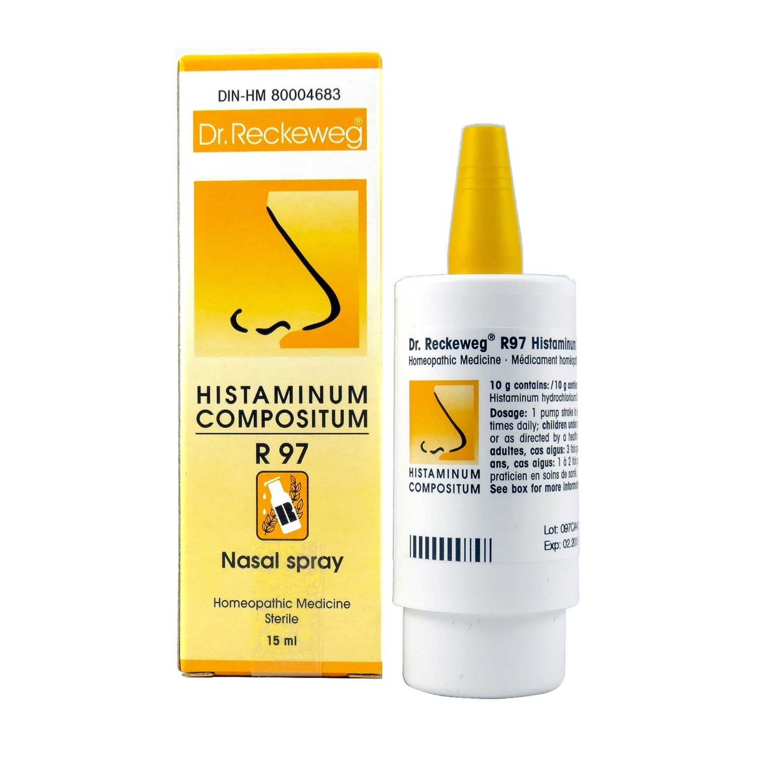 RECKEWEG R97 HISTAMINUM NASAL SPRAY