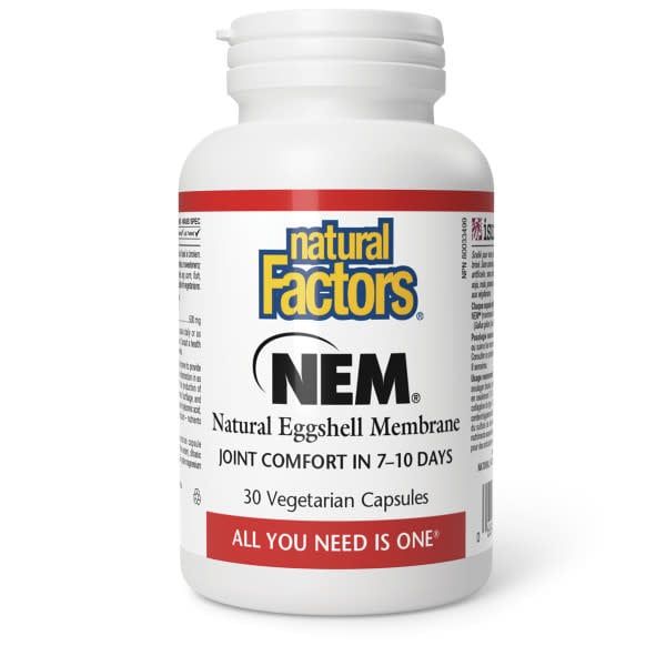NATURAL FACTORS NEM 500MG 30 CAPS