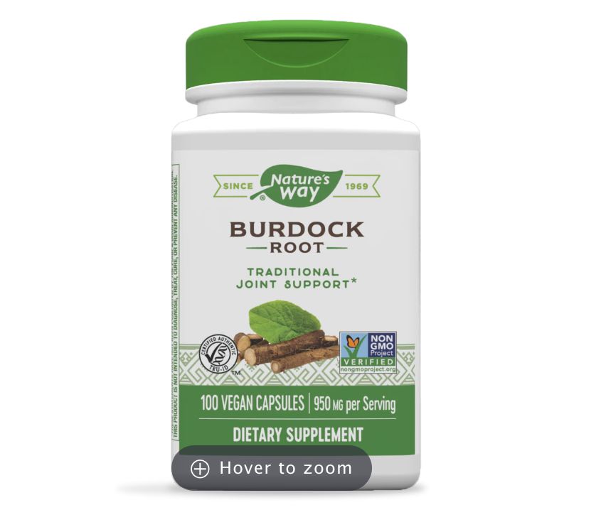 NATURE'S WAY BURDOCK ROOT 100 VEGICAPS