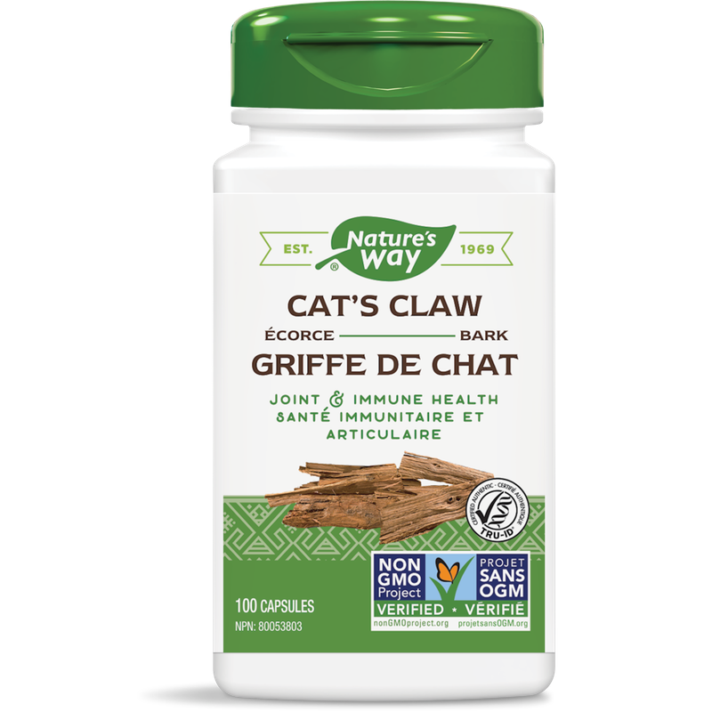 NATURE'S WAY CAT'S CLAW (485MG) 100 VEGICAPS