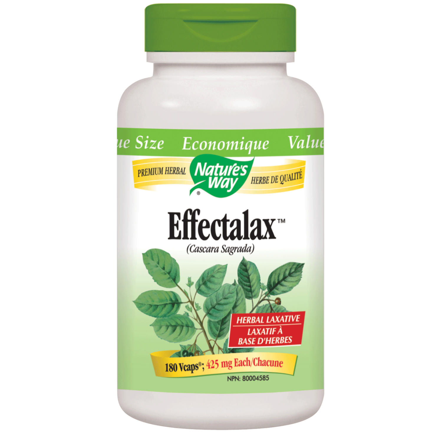 NATURE'S WAY EFFECTALAX (CASCARA SAGRADA) 100 VEGICAPS