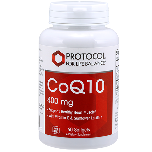 PROTOCOL COQ10 400MG 60 SOFTGELS