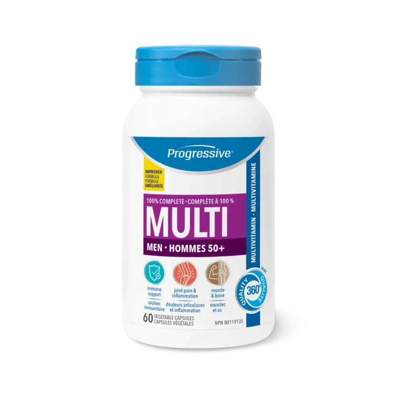 PROGRESSIVE MULTI FOR MEN 50+ 60 VEGICAPS