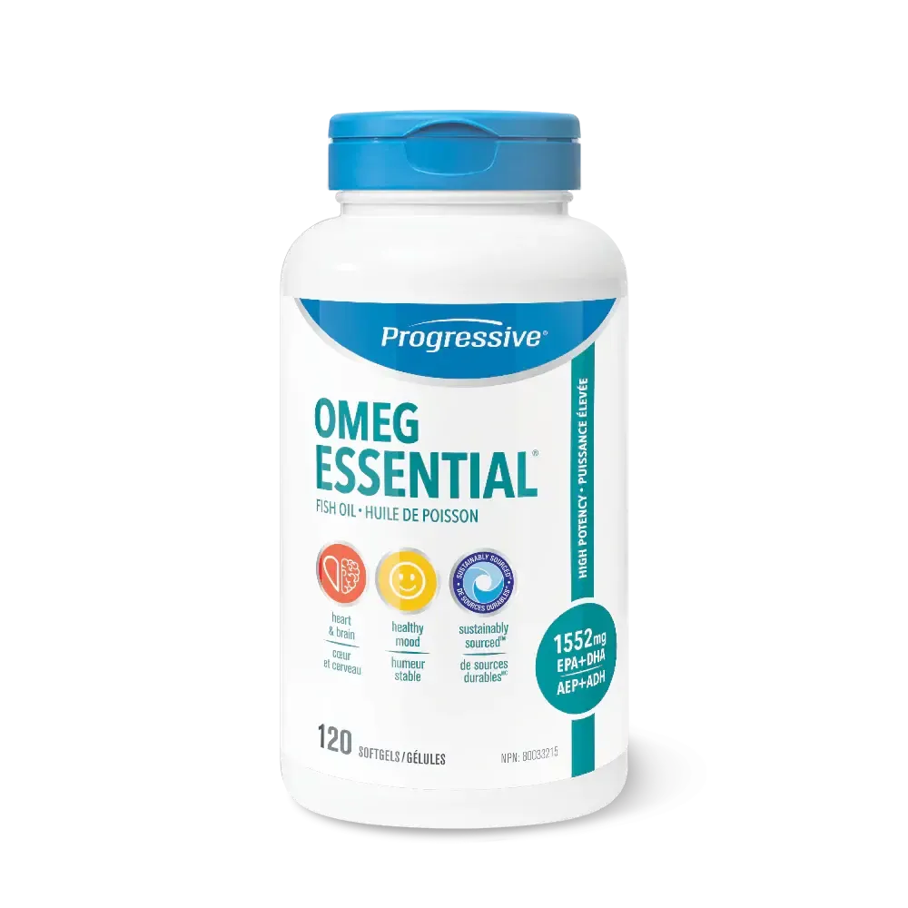 PROGRESSIVE OMEGESSENTIAL ADULT 120 SOFTGELS