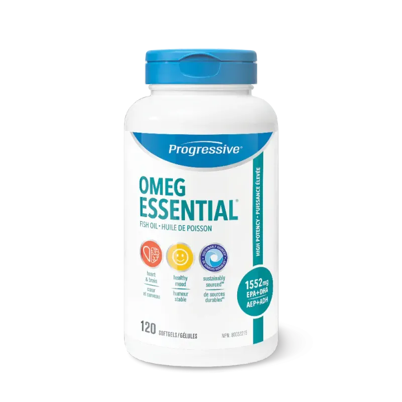 PROGRESSIVE OMEGESSENTIAL ADULT 120 SOFTGELS