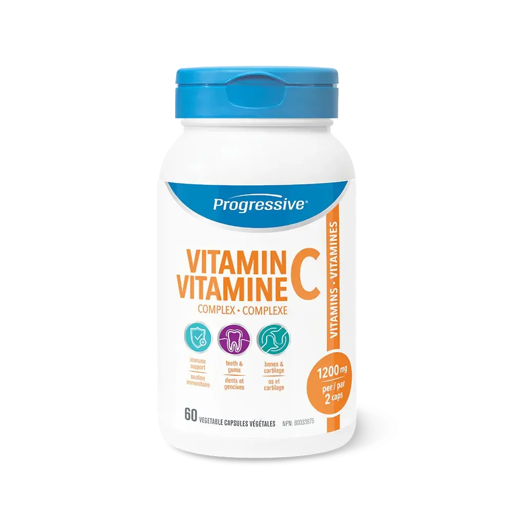 PROGRESSIVE VITAMIN C COMPLEX 120 VEGICAPS