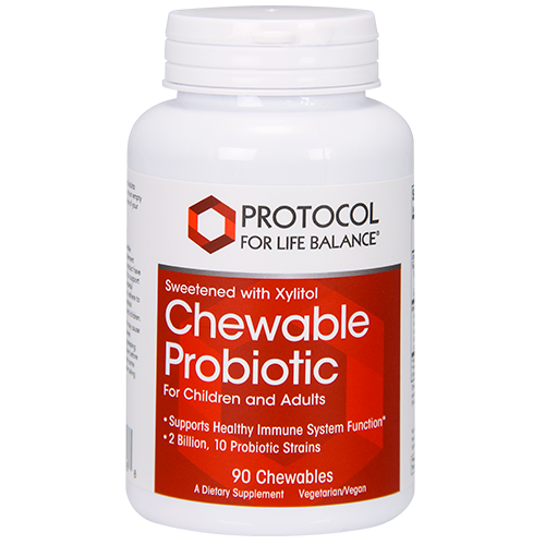 PROTOCOL CHEWABLE PROBIOTIC 90 CHEWABLE TABS