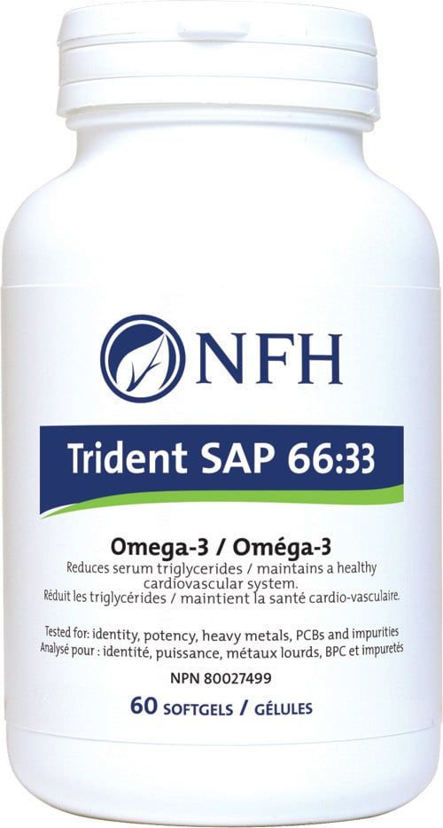 NFH TRIDENT SAP 66:33 60 SOFTGELS