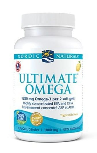 NORDIC NATURALS ULTIMATE OMEGA (1000MG) 120 SOFTGELS