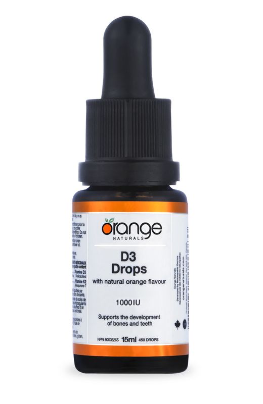 ORANGE D3 1000IU, ORANGE FLAVOUR 15ML
