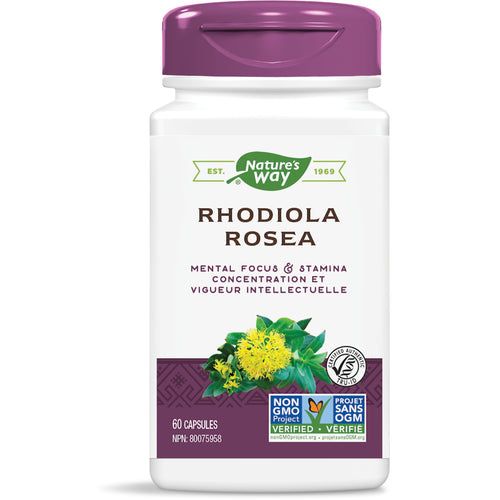 NATURE'S WAY RHODIOLA ROSEA 250mg 60 CAPS
