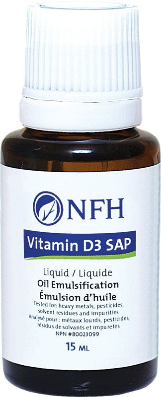 NFH VITAMIN D3 SAP (1000IU) 15ML