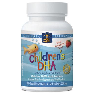 NORDIC NATURALS CHILDREN'S DHA STRAWBERRY 90S SOFT GELS