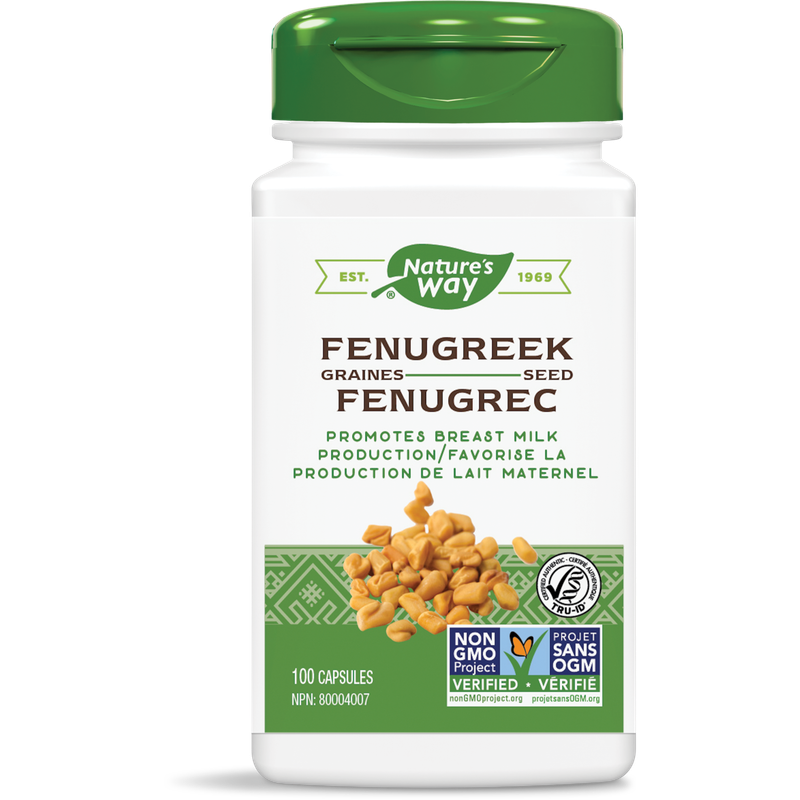 NATURE'S WAY FENUGREEK SEED 100 CAPS