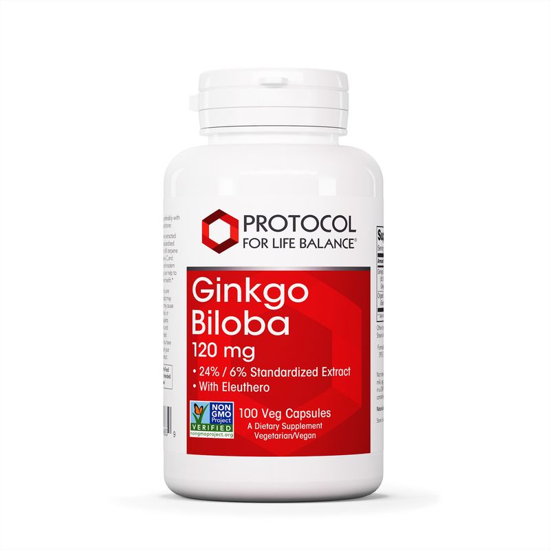 PROTOCOL GINKGO BILOBA 120MG 100 VEGICAPS