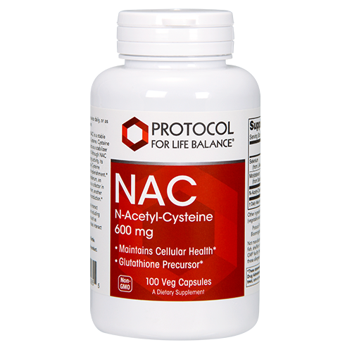 PROTOCOL NAC (N-ACETYL-CYSTEINE) 600MG 100 VEGICAPS