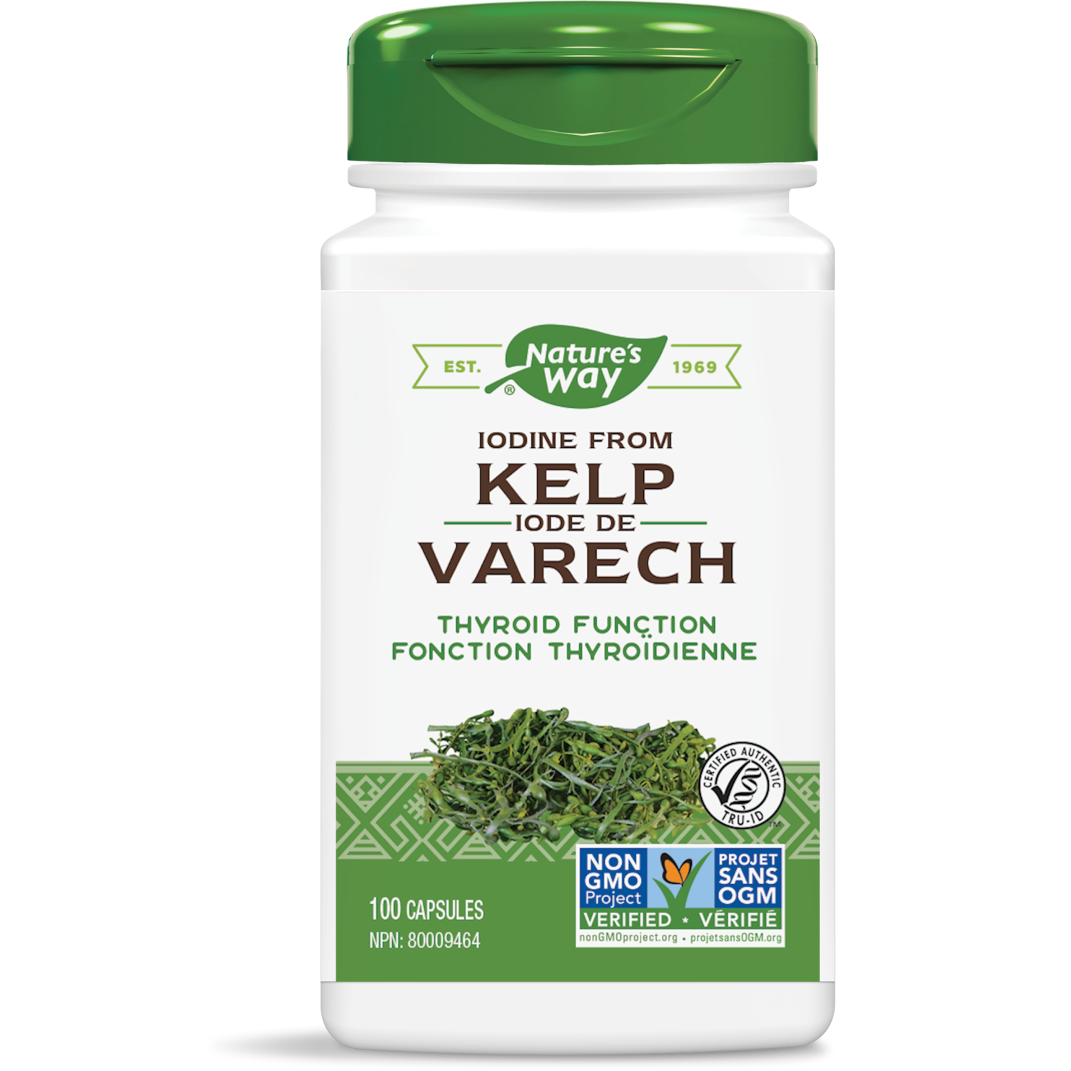 NATURE'S WAY NORWEGIAN KELP 100 CAPS