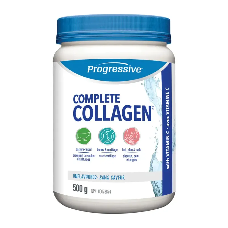PROGRESSIVE COMPLETE COLLAGEN UNFLAVOURED 500G